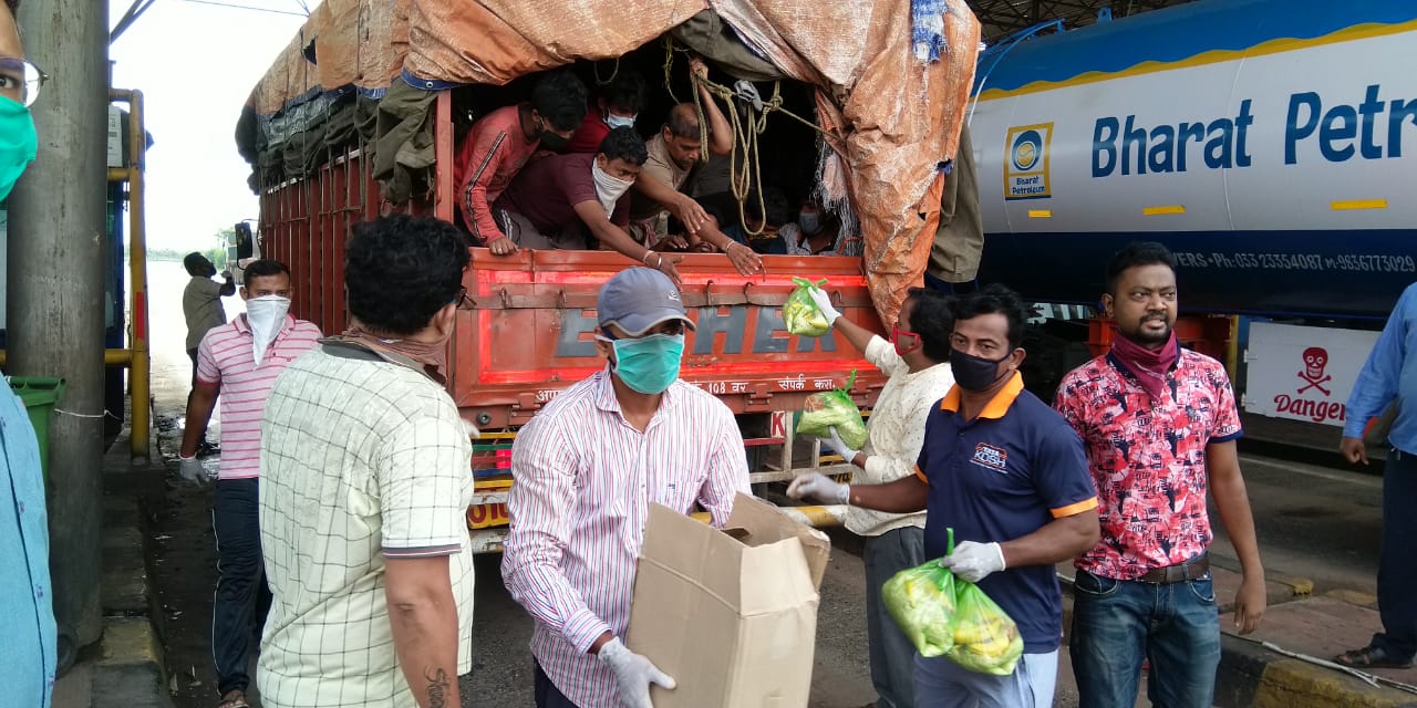 Covid 19 Relief Work in Odisha