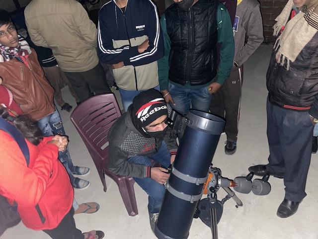 Jupiter-Saturn Conjunction : Observation programme organised by BSS Bihar chapter.