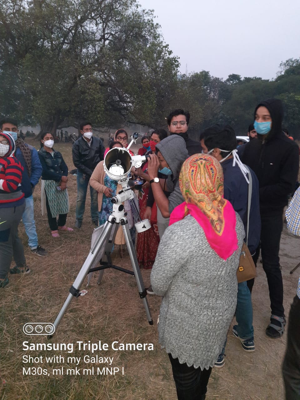 Jupiter-Saturn Conjunction: Observation programme organised by BSS West Bengal chapter