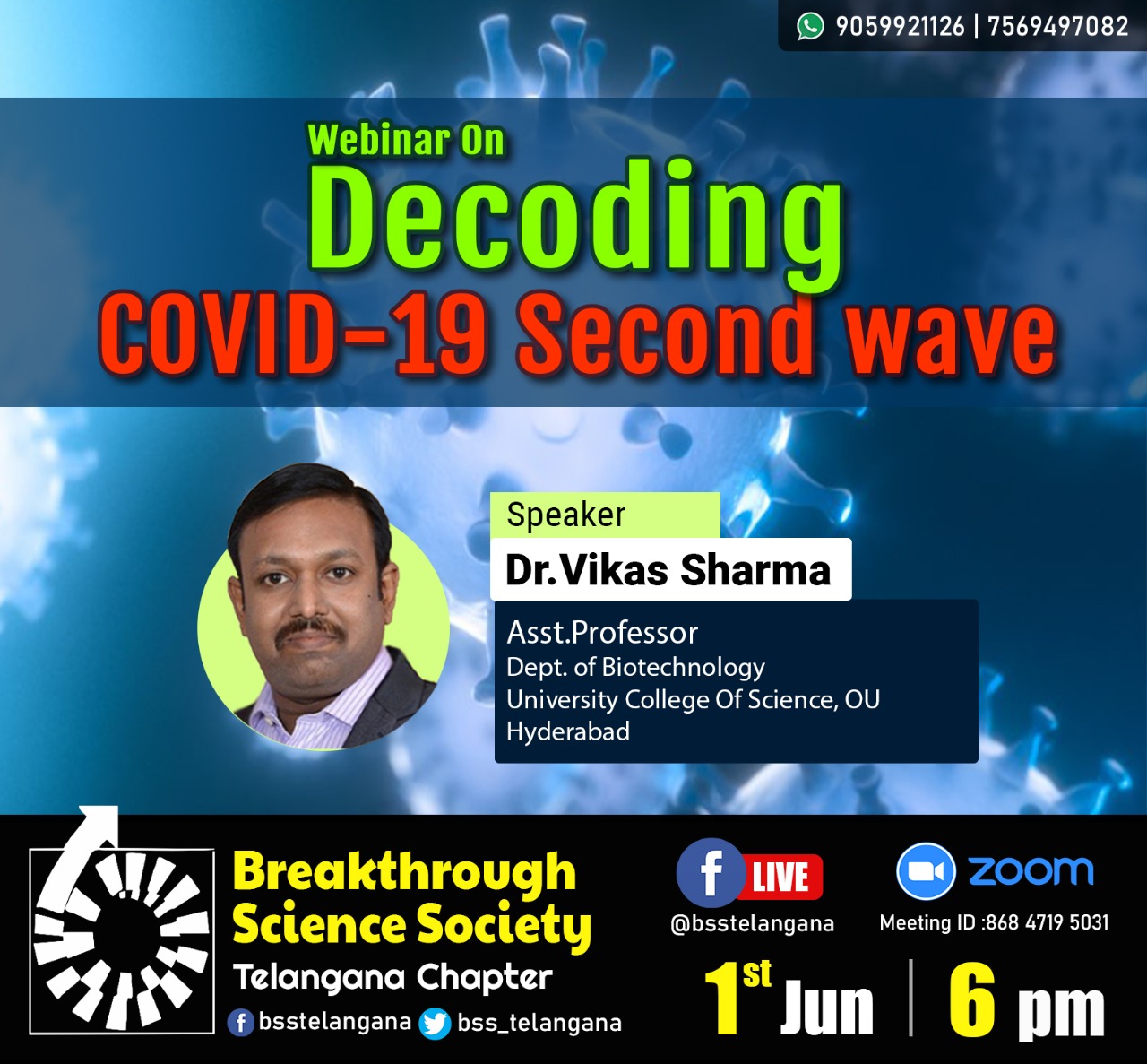 Webinar: Decoding Covid-19 Second Wave
