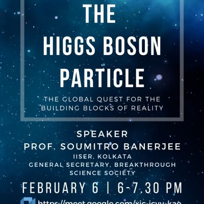 Webinar: ‘The Higgs Boson particle and the global quest for the building blocks of reality’