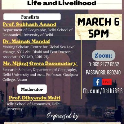 Webinar: Impact of Air Pollution on Delhi’s Life and Livelihood