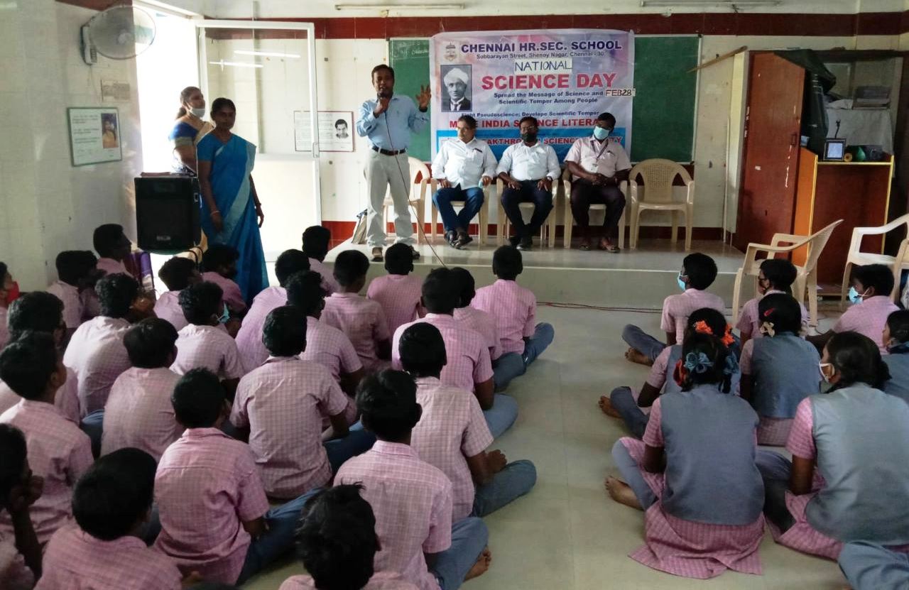 National Science Day-2022 Programs in Tamilnadu