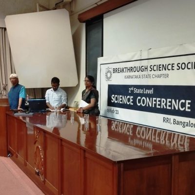 Science Conference organized by Breakthrough Science Society, Karnataka