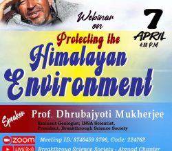 Webinar on ‘Protecting the Himalayan Environment’